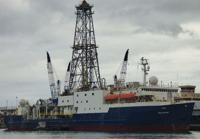 Barco R / V JOIDES Resolution