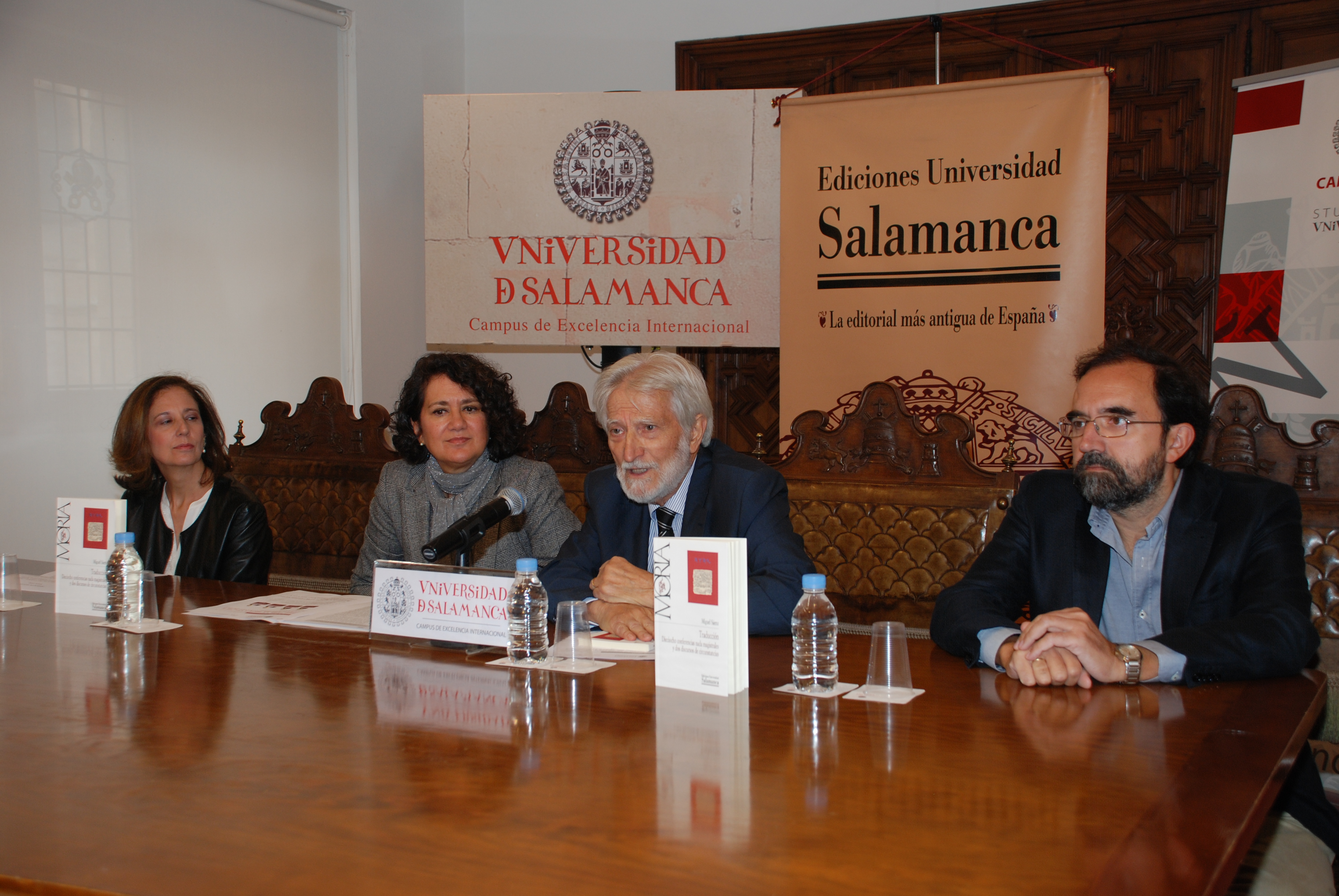 Un momento de la rueda de prensa
