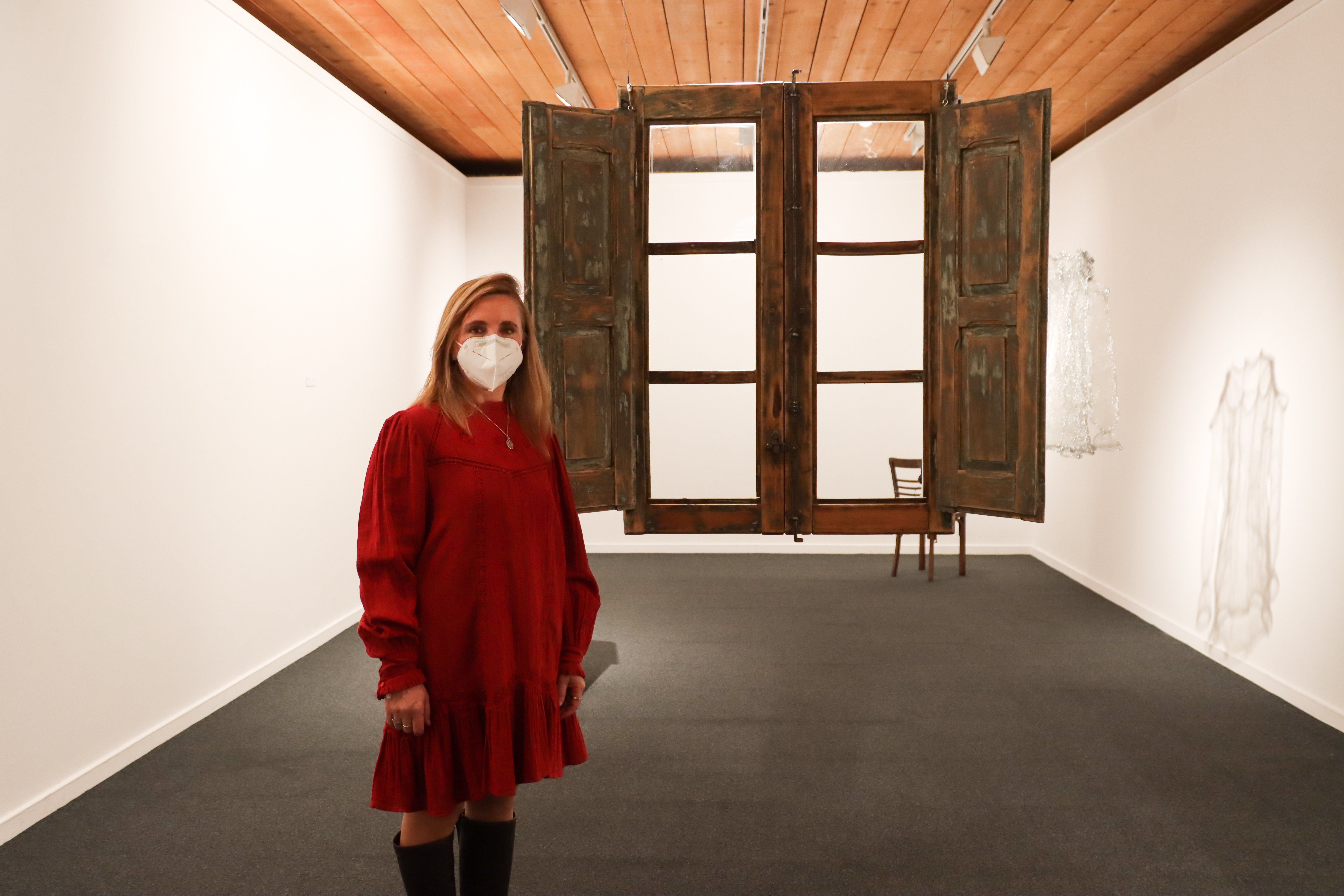 La artista Luz Iglesias Álvarez