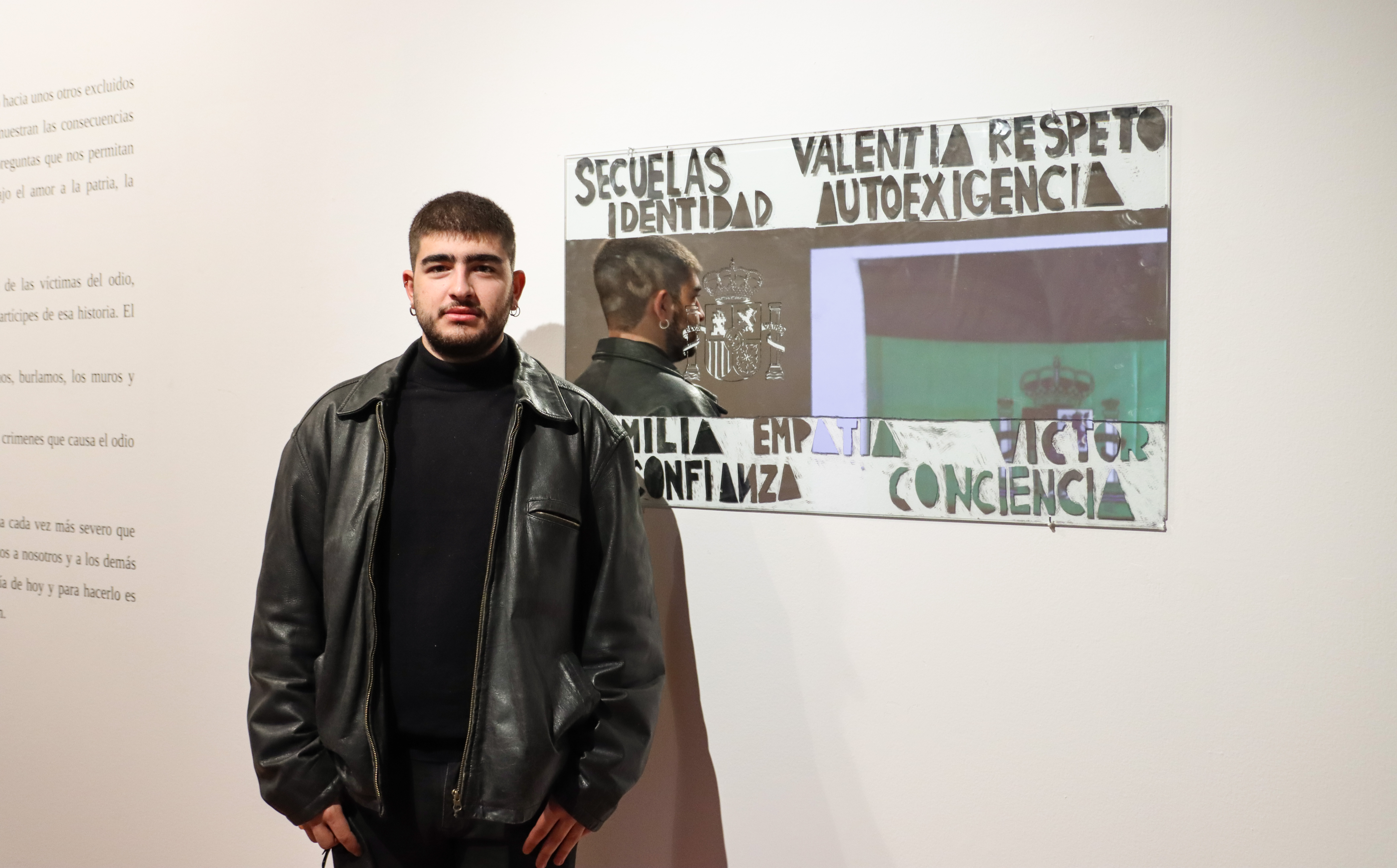 Miguel Osorio, autor de la muestra
