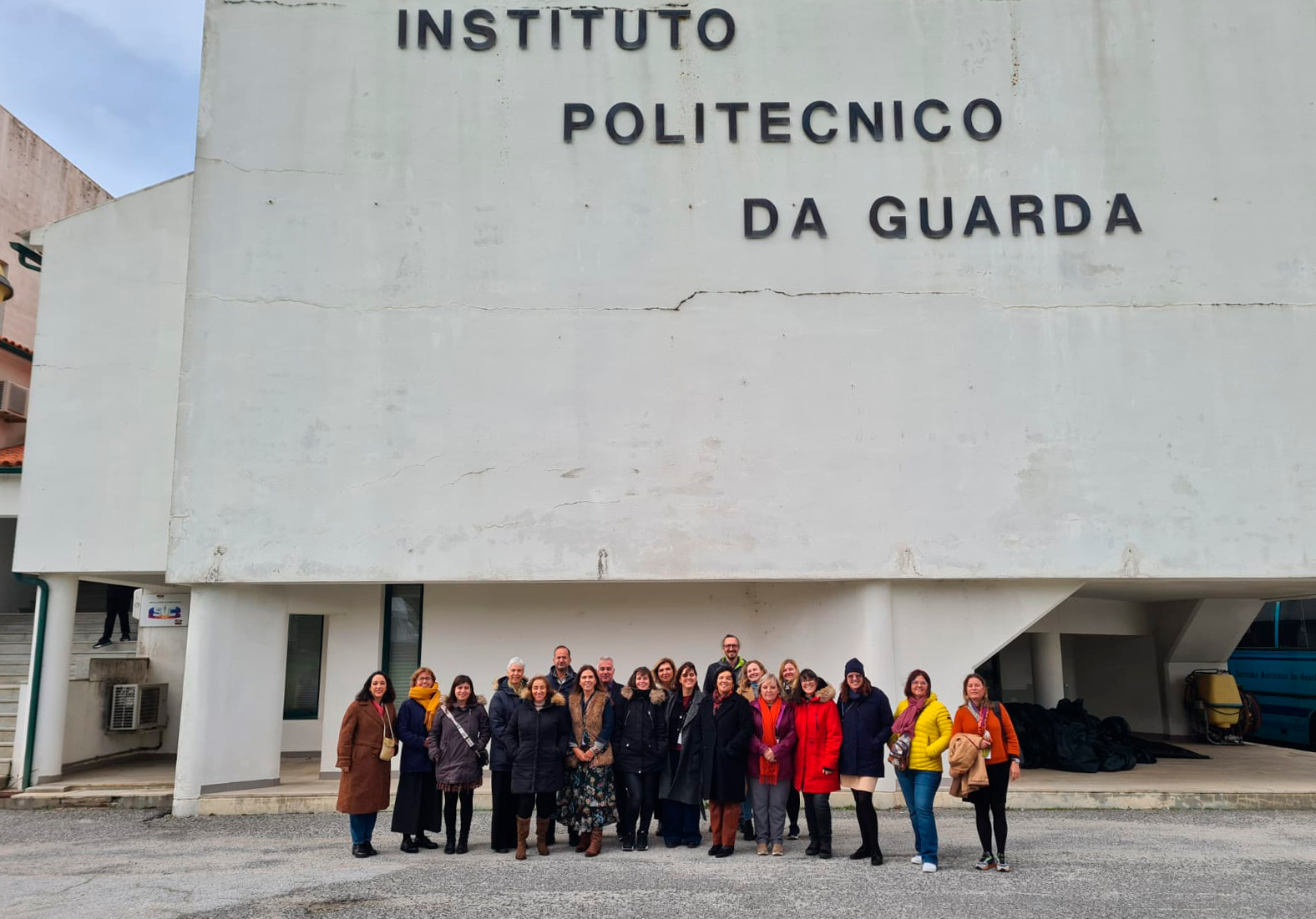 Participantes de las diferentes instituciones que asistieron al seminario en Guarda (Portugal)