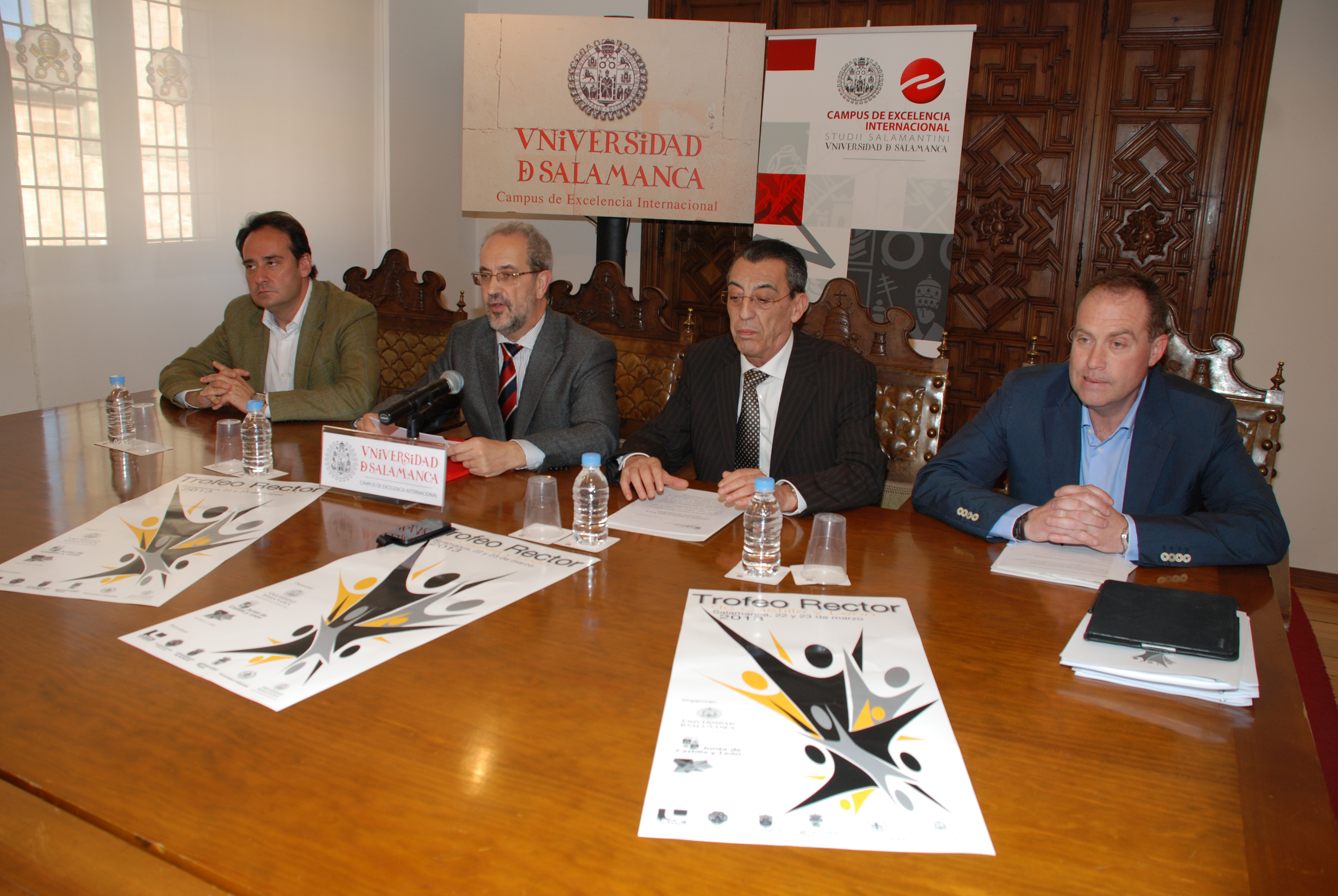Un momento de la rueda de prensa