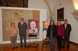 La asociación ‘The George Borrow Society’ dona a la Universidad de Salamanca un cuadro de Unamuno, obra del artista Miguel Elías 