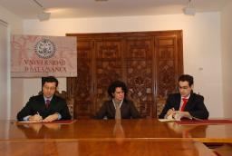 La Fundación Parque Científico de la Universidad de Salamanca suscribe un convenio con la empresa Interra 