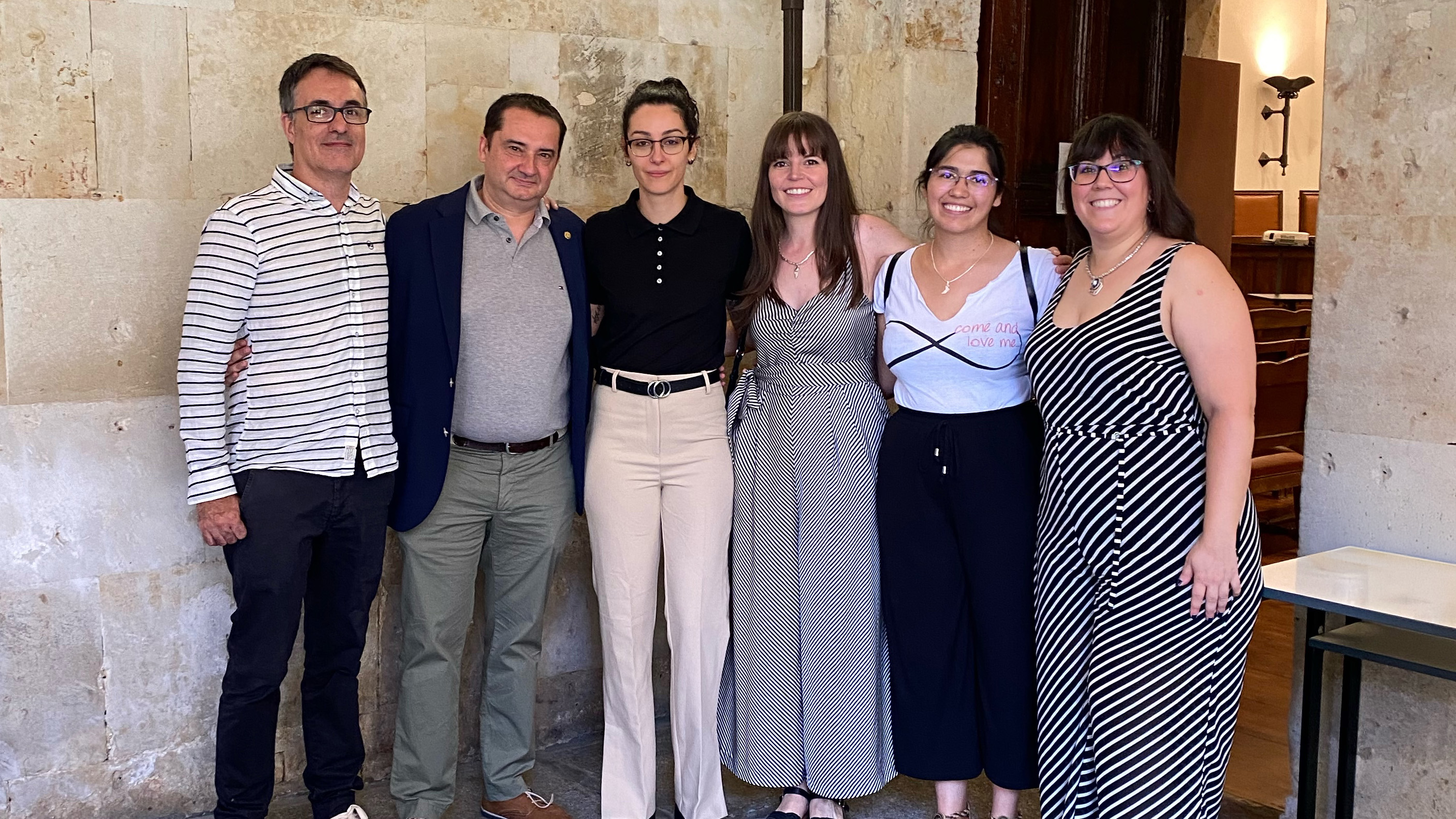 Roberto Therón Sánchez, Francisco José García Peñalvo, Andrea Vázquez Ingelmo, Lucía García Holgado, Sonia Verdugo Castro y Alicia García Holgado.
