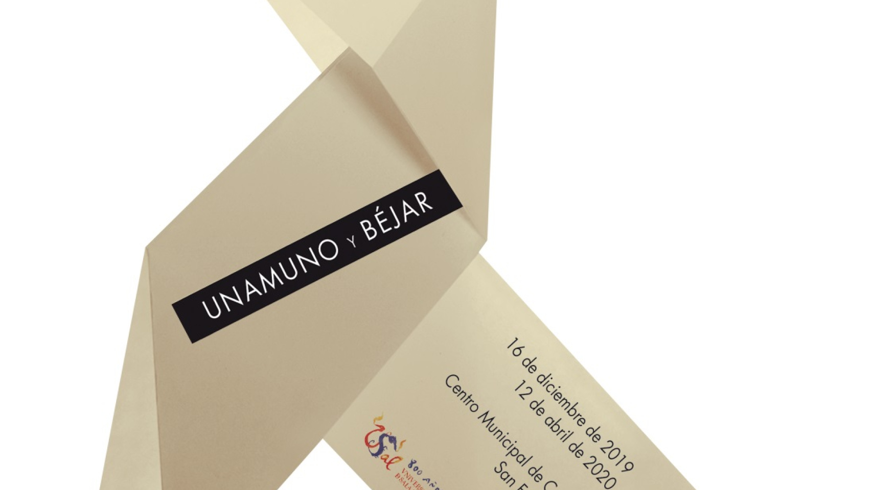 La Universidad de Salamanca y el Ayuntamiento de Béjar refuerzan la colaboración cultural con una exposición sobre Unamuno y una representación teatral