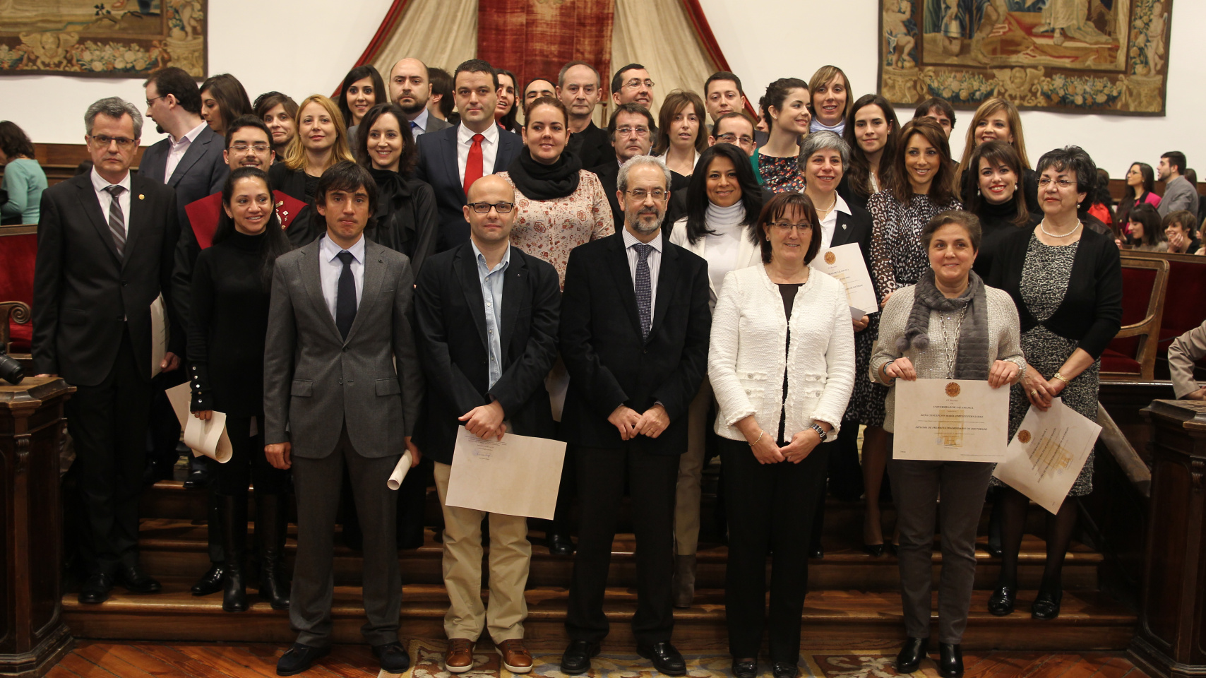 Galardonados con el Premio Extraordinario de Doctorado.
