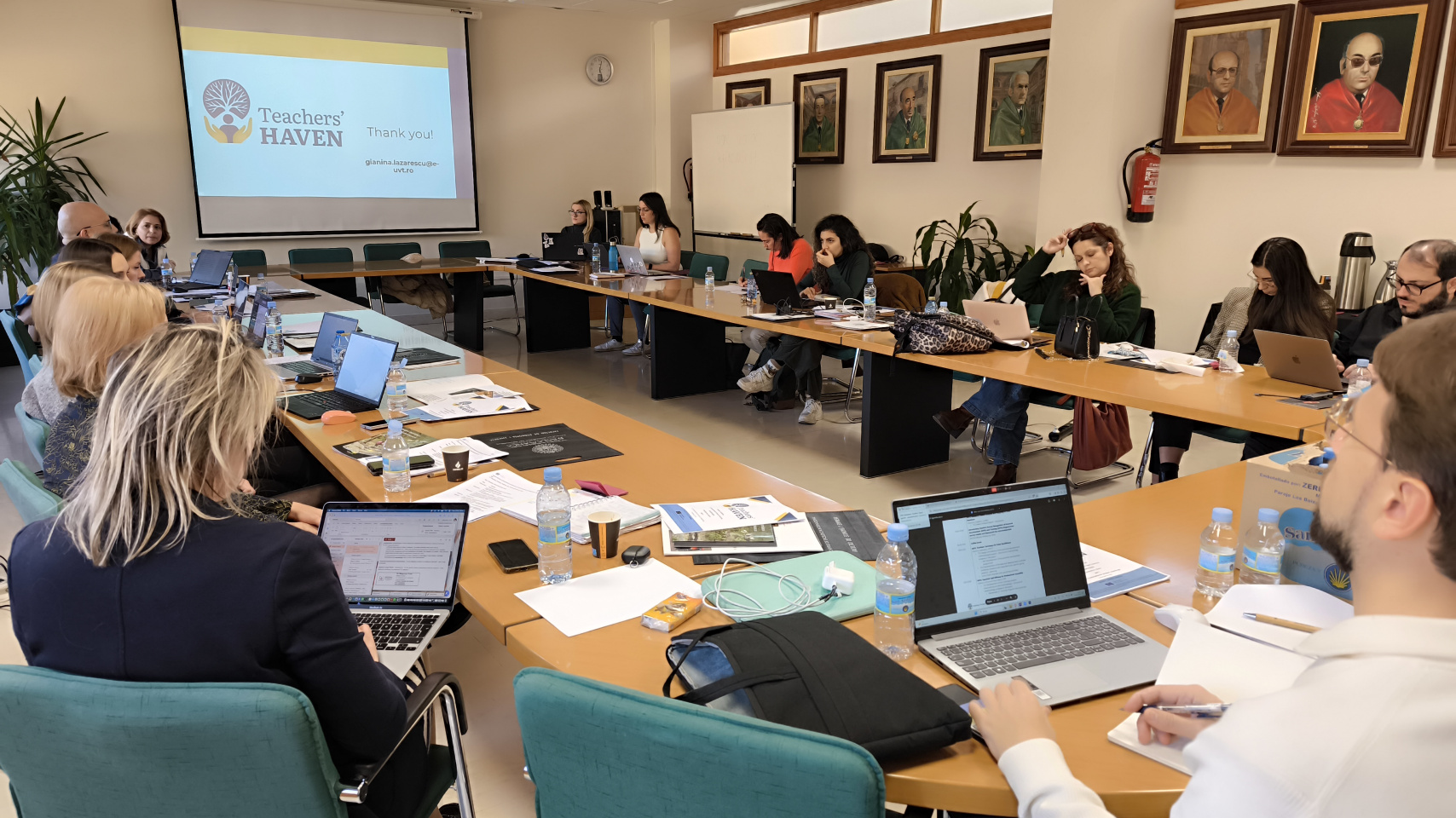 La Universidad de Salamanca acoge la reunión transnacional del proyecto europeo Teachers’ HAVEN