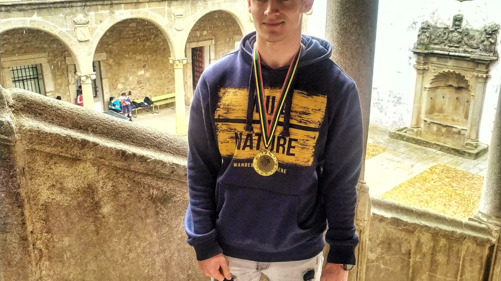 Pablo Gómez García, ganador de la medalla de Oro y representante de España en Armenia