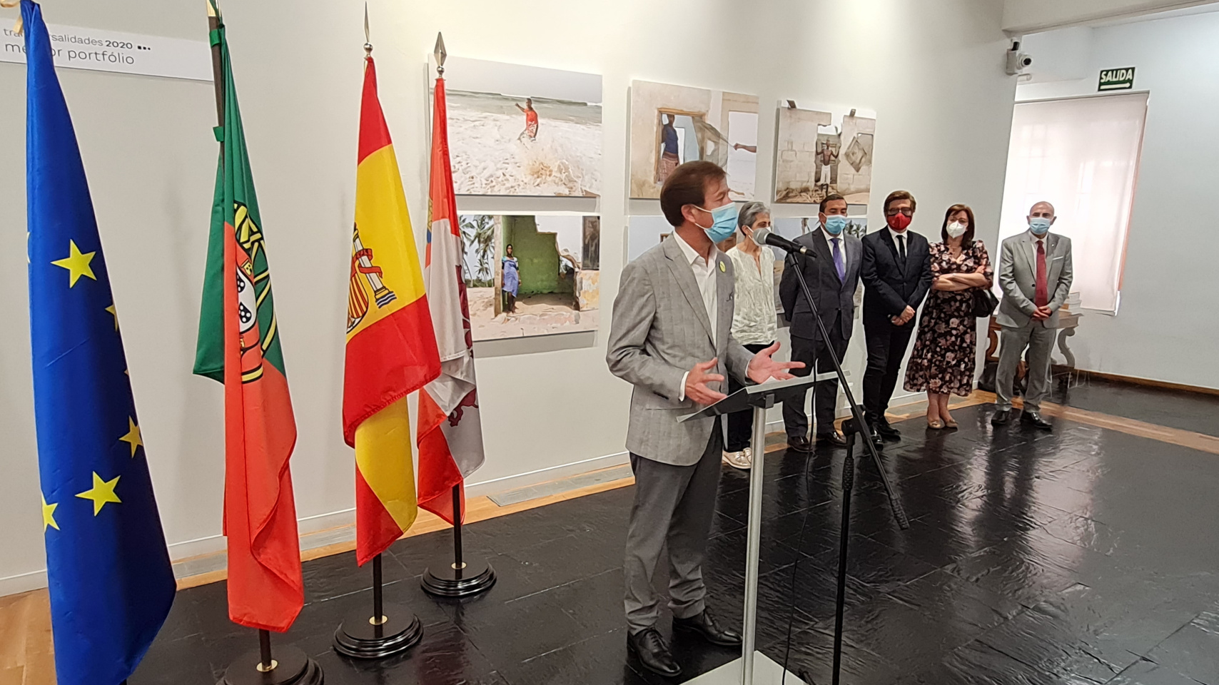 Víctor Amaral presenta 'Transversalidades' en el Museo de Salamanca