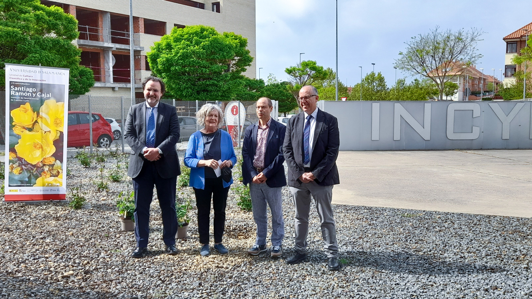 Fernando de Castro Soubriet, Matilde Ferrer, Manuel Sánchez Malmierca y José Miguel Mateos Roco
