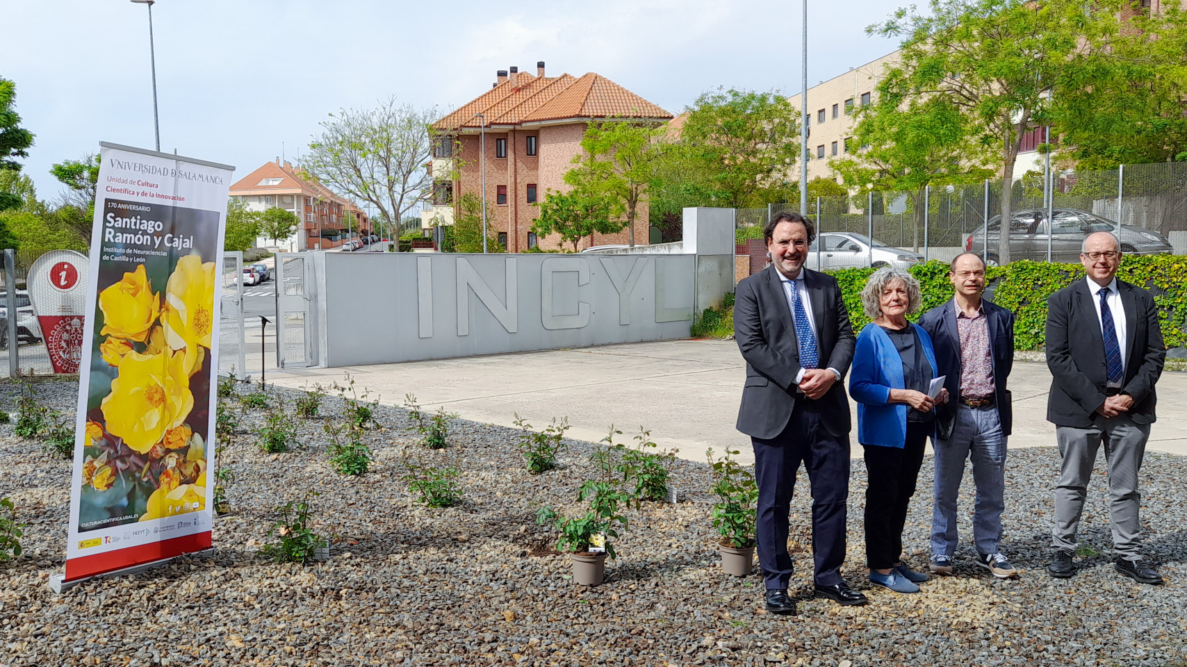 Fernando de Castro Soubriet, Matilde Ferrer, Manuel Sánchez Malmierca y José Miguel Mateos Roco