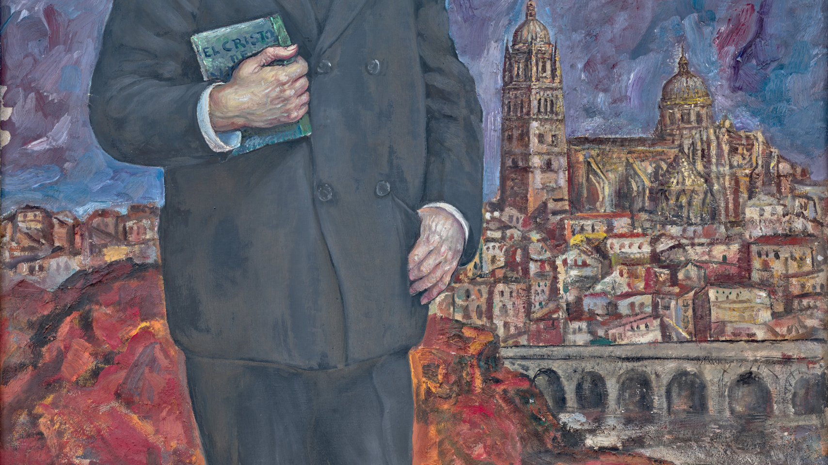 Retrato de Miguel de Unamuno, de José Aguiar