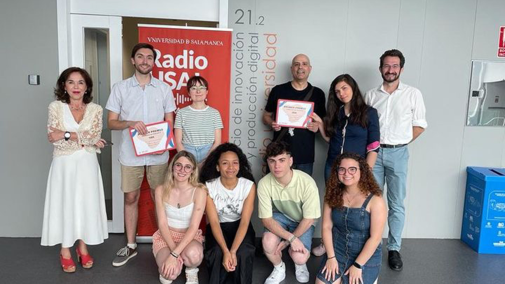 Entrega de premios Radio USAL 'Comparte tu pasión'