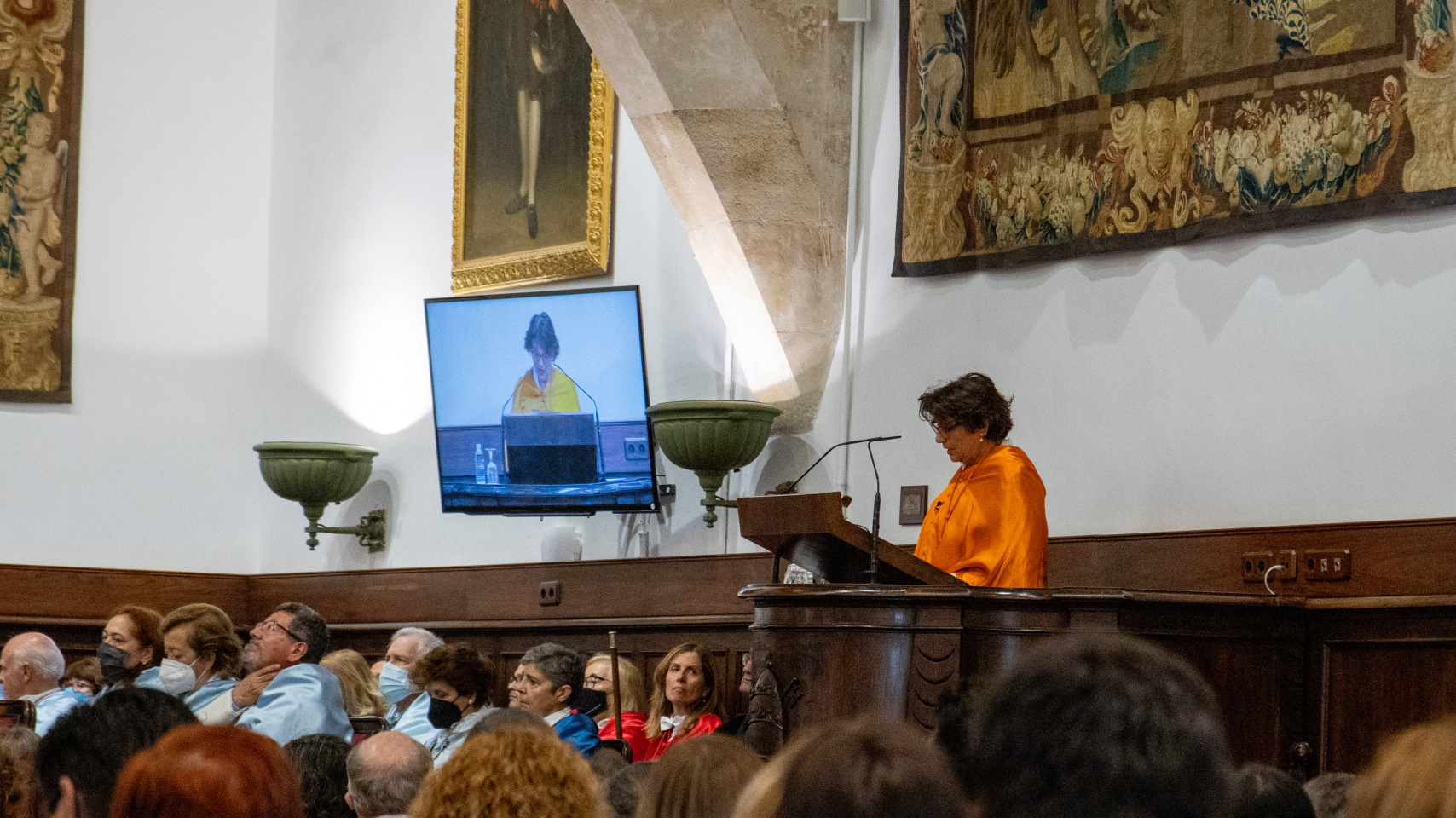 Soledad Murillo, madrina de Mª Ángeles Durán Heras