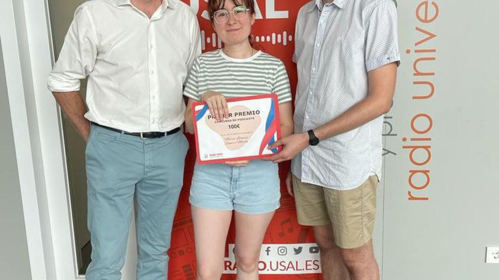 Entrega de premios Radio USAL 'Comparte tu pasión'