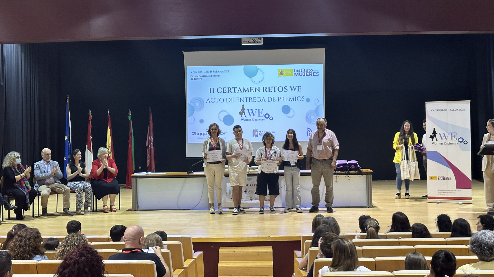 El Grupo de Innovación Docente ‘Women Engineers’ de la Escuela Politécnica Superior de Zamora concede los premios del II Certamen ‘RETOS-WE’