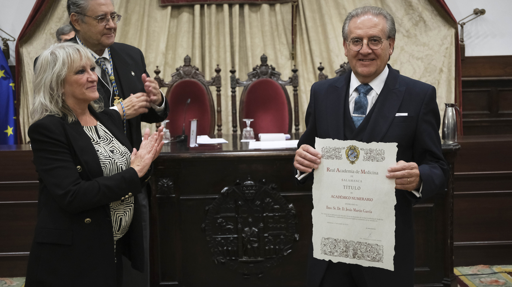 Jesús Martín García, profesor del Departamento de Medicina Biología Celular y Patología de la Universidad de Salamanca.