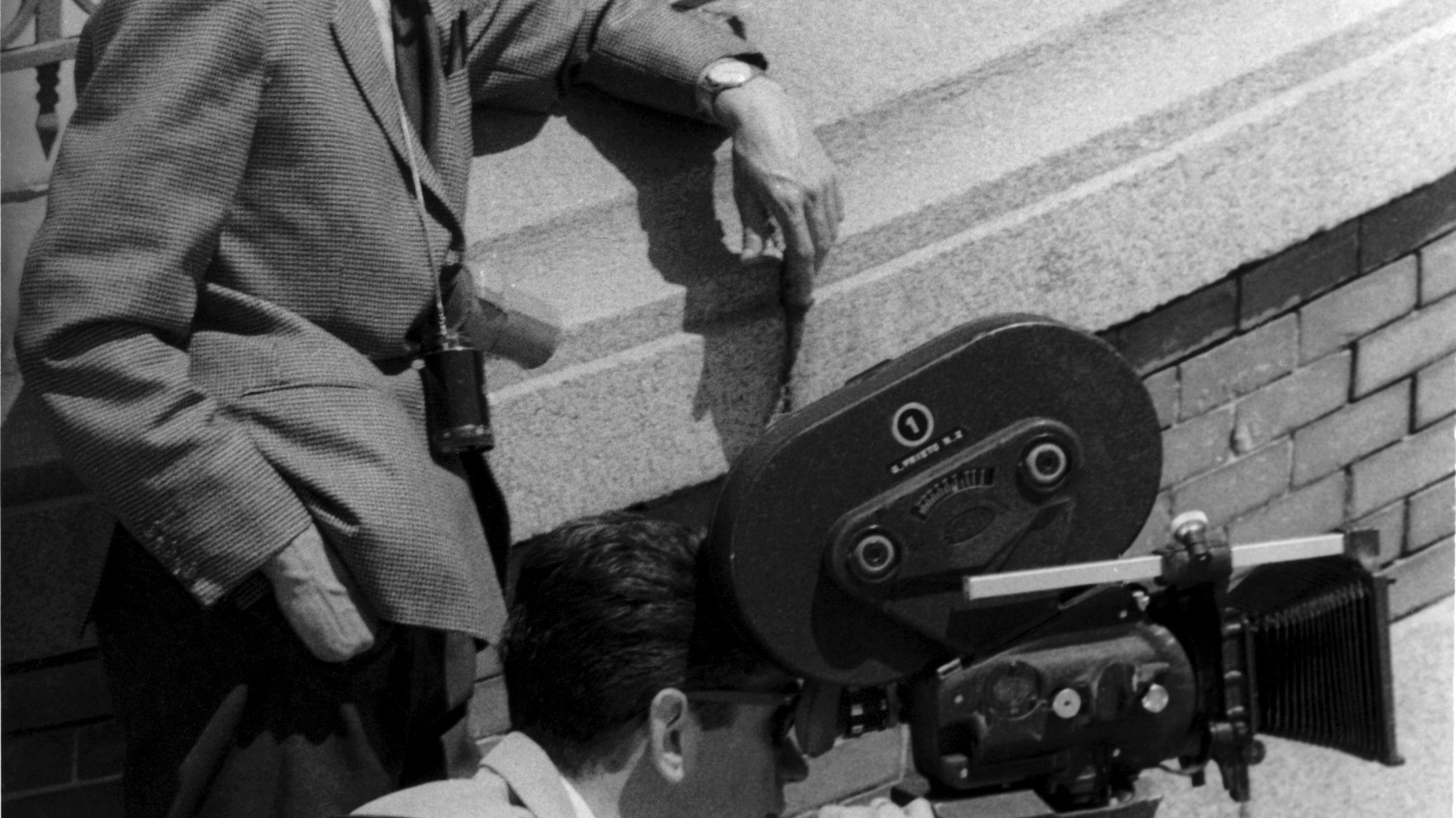 RODAJE DE NUEVE CARTAS A BERTA, 1965. FOTO: JOSÉ LUIS ALCAINE ©LEGADO BASILIO MARTÍN PATINO