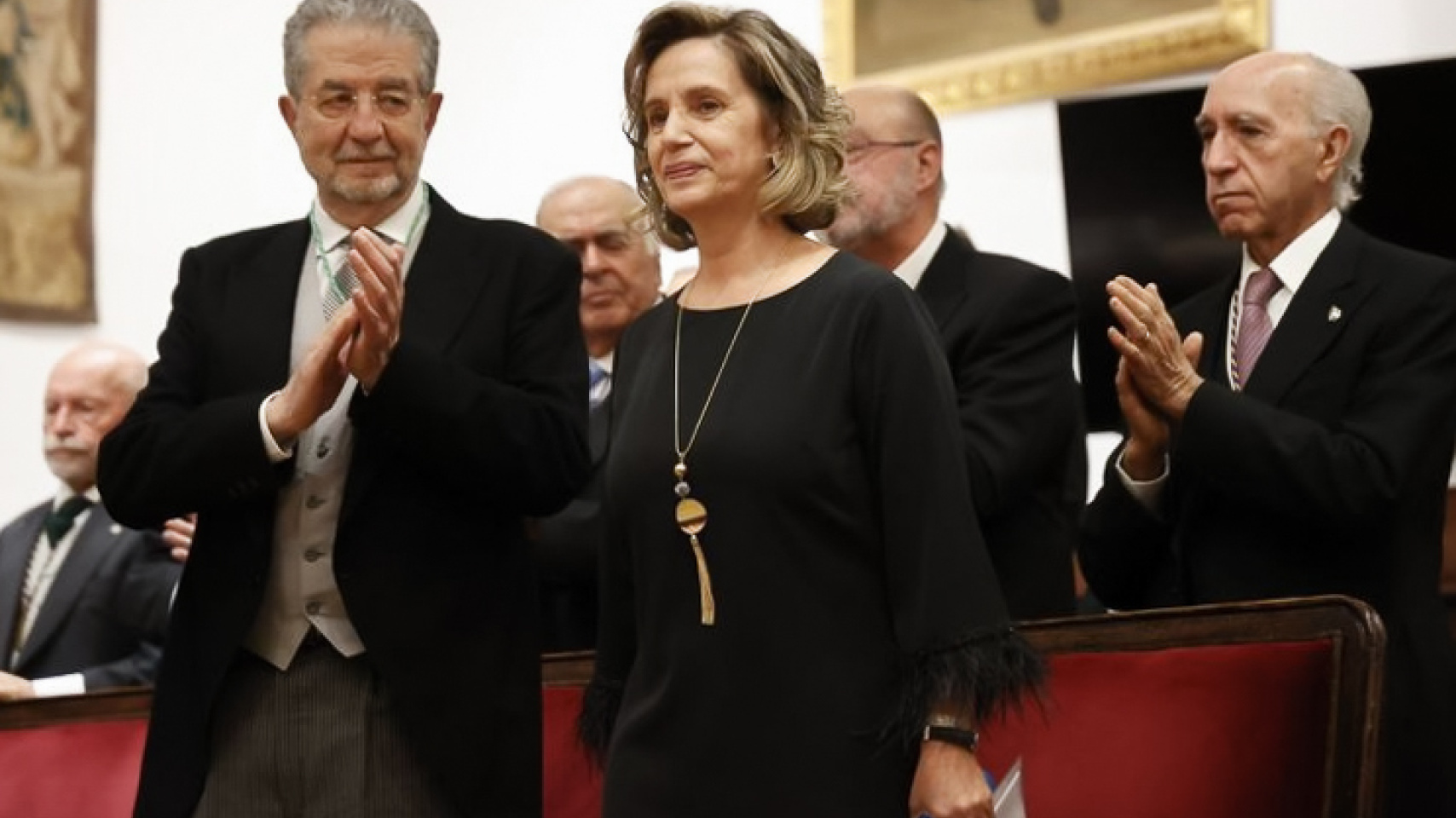 Acto celebrado en el Paraninfo de las Escuelas Mayores de la Universidad