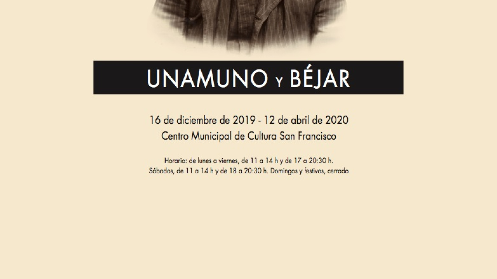 La Universidad de Salamanca y el Ayuntamiento de Béjar refuerzan la colaboración cultural con una exposición sobre Unamuno y una representación teatral
