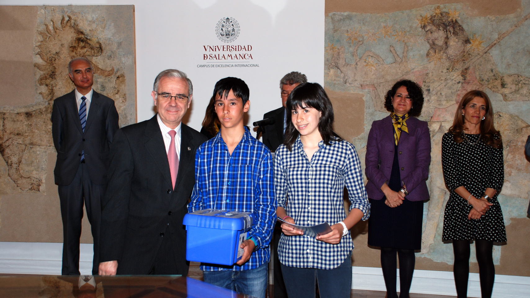 Galardonados con el 1º premio de la categoría A.