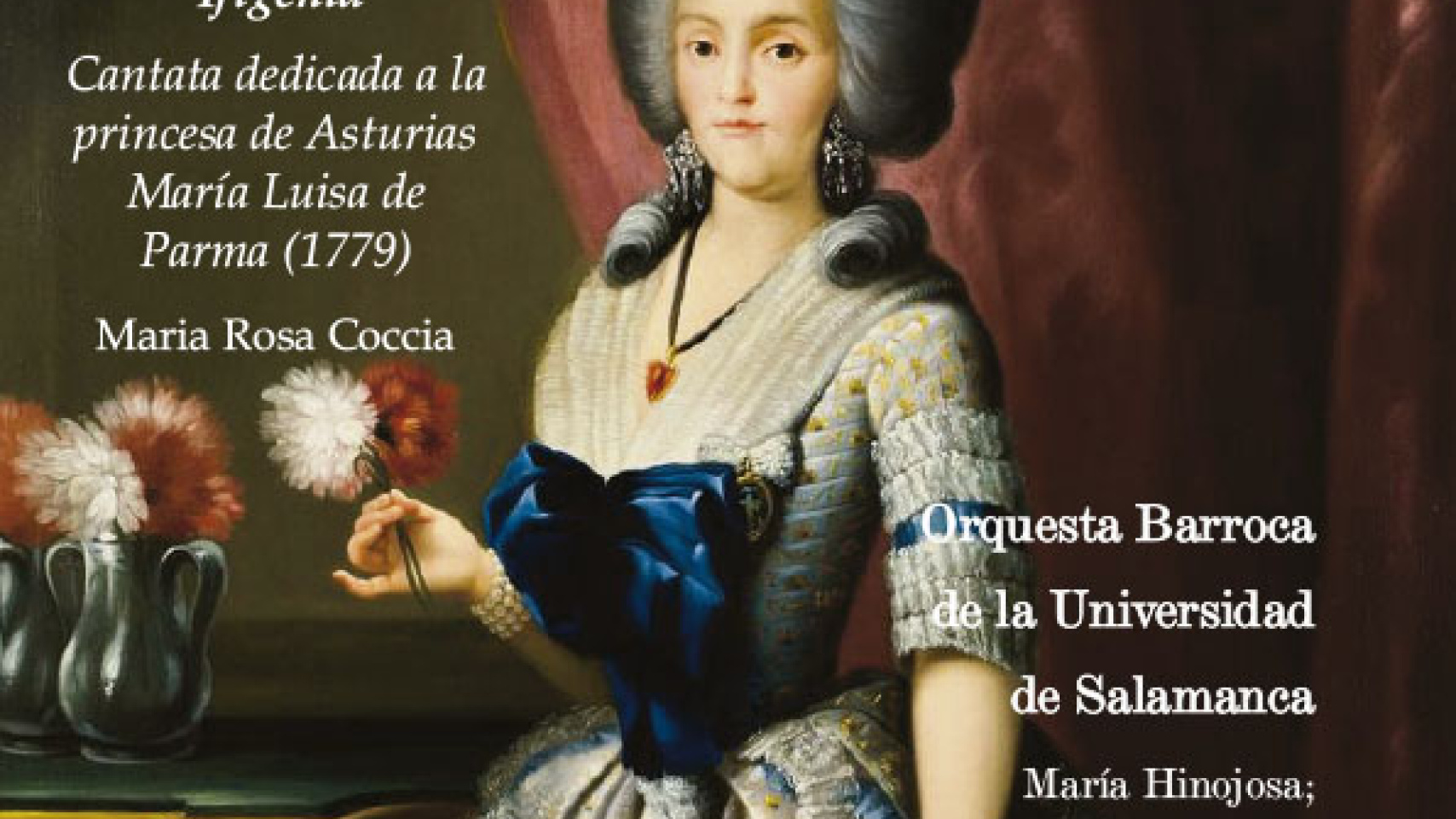 Cartel "Concierto Grandes Obras" de la Orquesta Barroca