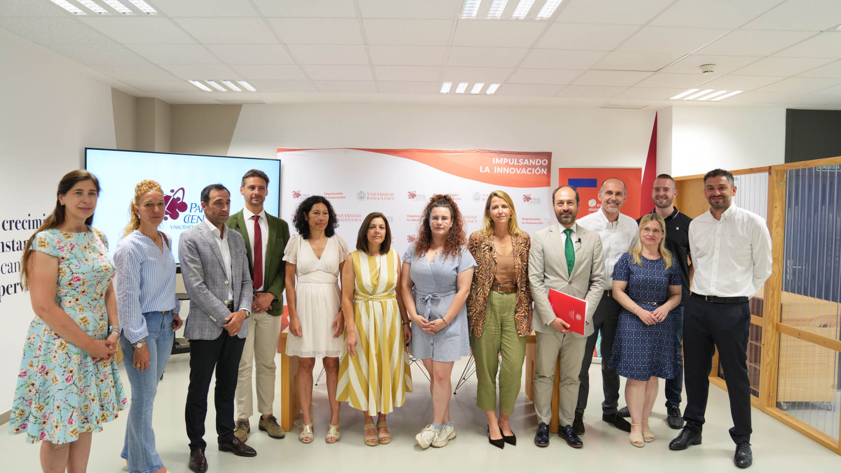 La empresa Europ Assistance inaugura su nuevo centro de operaciones en el Parque Científico de la Universidad de Salamanca