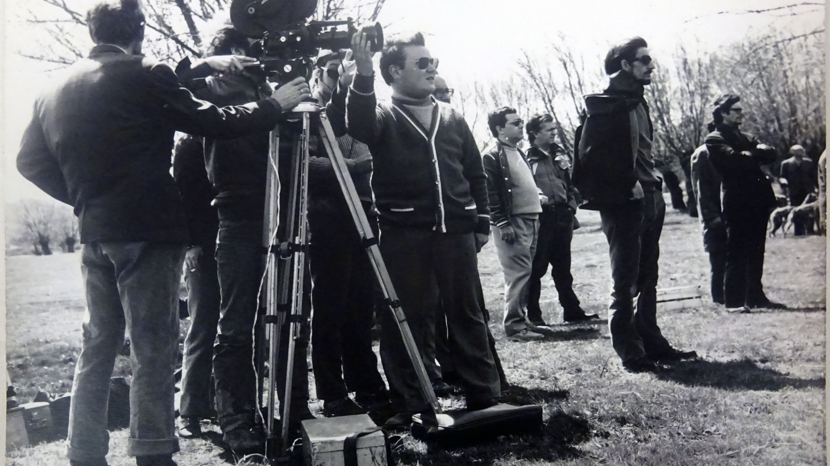 RODAJE DE OCTAVIA, 2001. FOTO: JOSÉ LUIS LÓPEZ LINARES  © FUNDACIÓN BASILIO MARTÍN PATINO