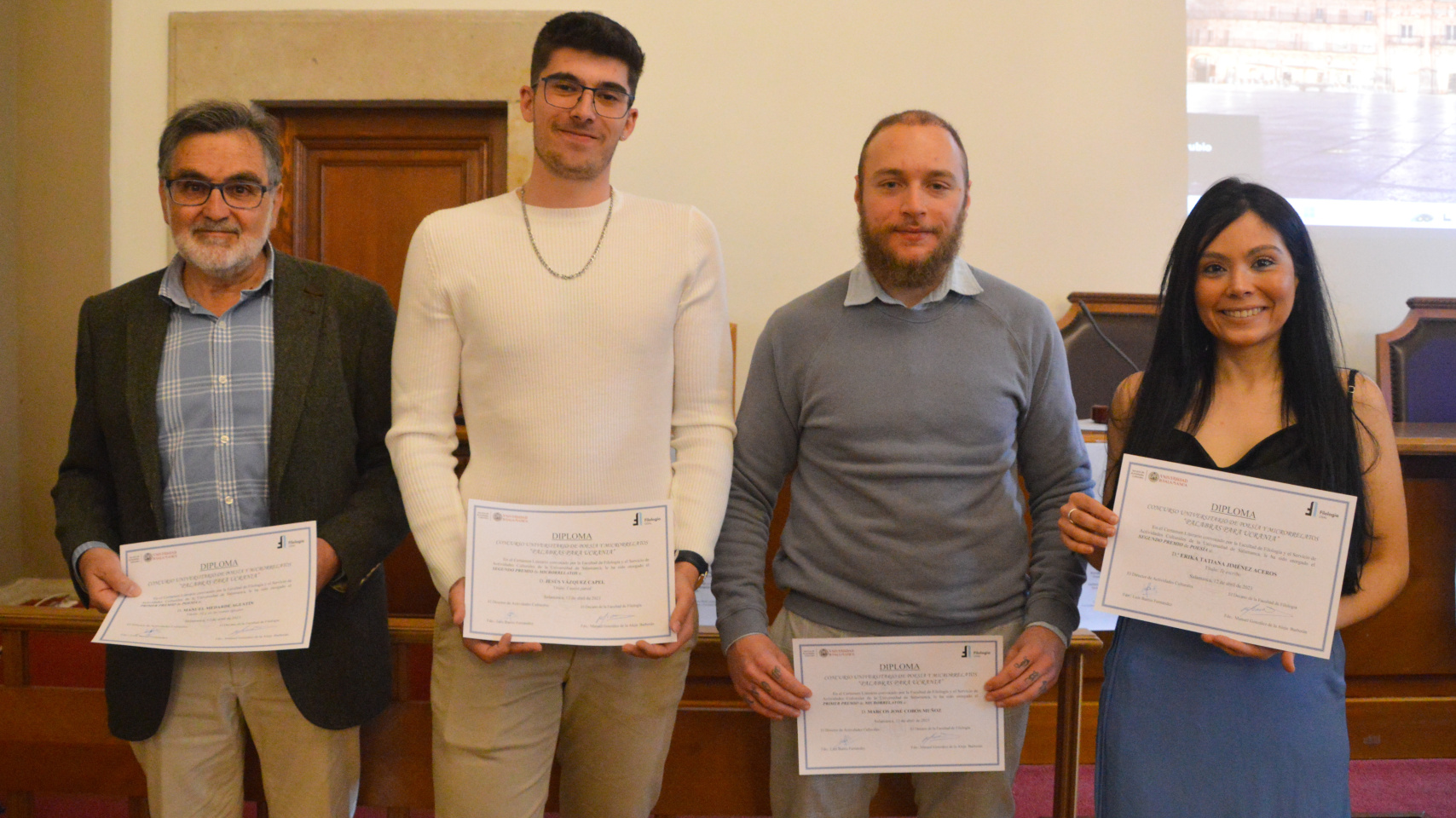 Ganadores del I Concurso Universitario de Poesía y Microrrelatos ‘Palabras para Ucrania’