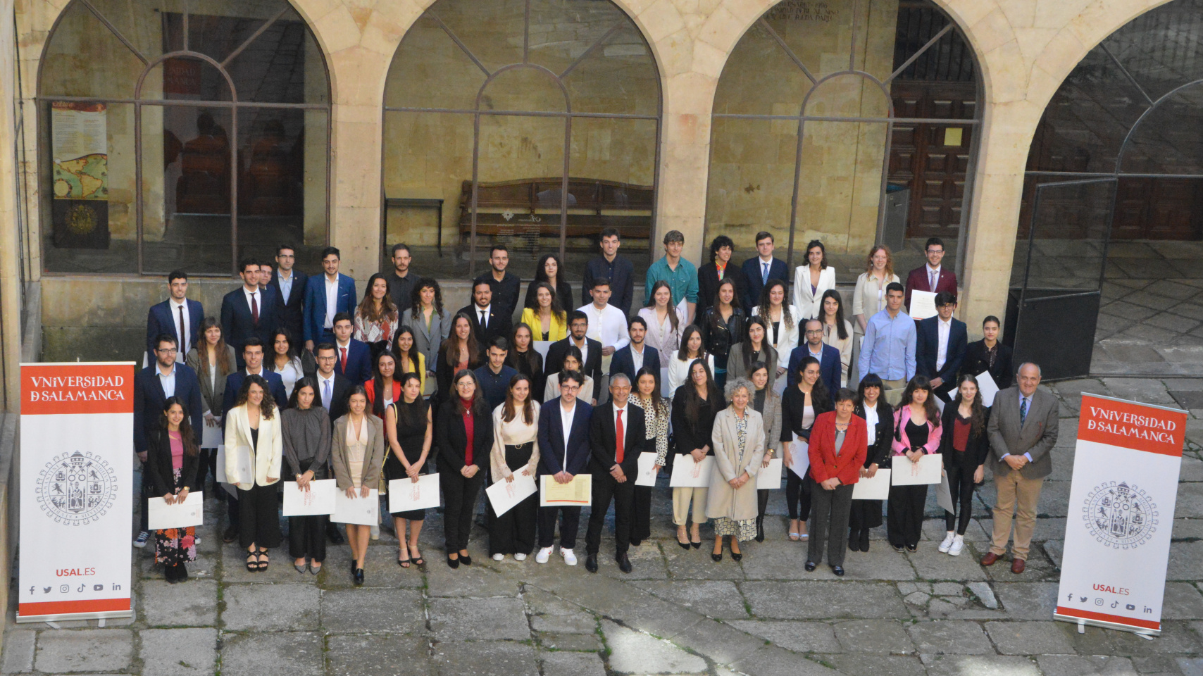 La Universidad de Salamanca premia a los mejores estudiantes del curso 2021/22