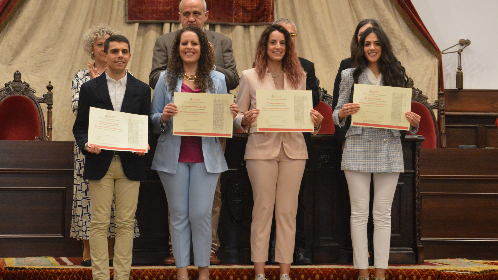 Entrega de premios a los mejores estudiantes del curso 2021/22