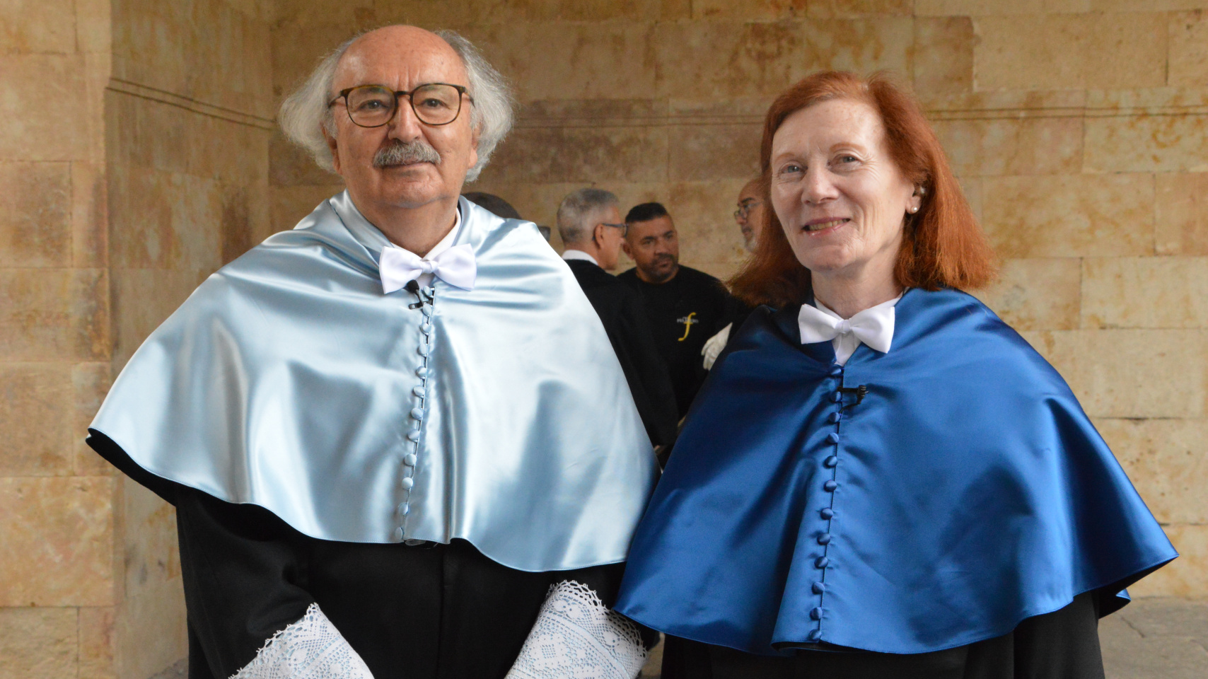 Antonio Colinas y Margaret Murnane