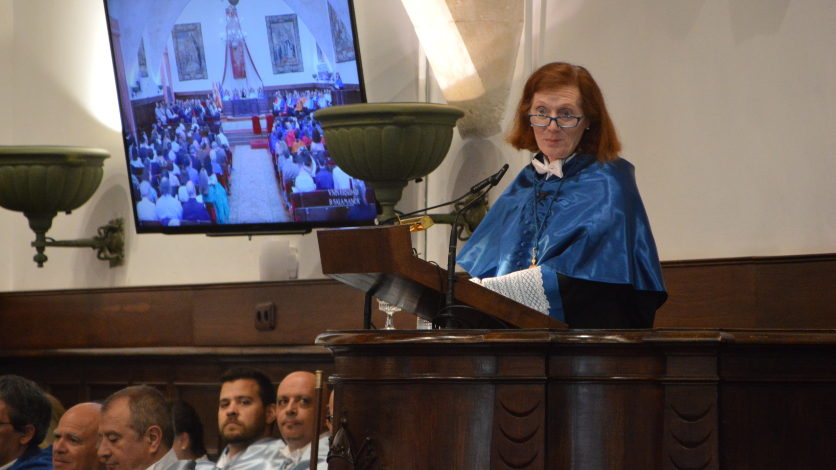 La Universidad de Salamanca se vuelca con la poesía y la física con la concesión de sendos honoris causa a Antonio Colinas y Margaret Murnane