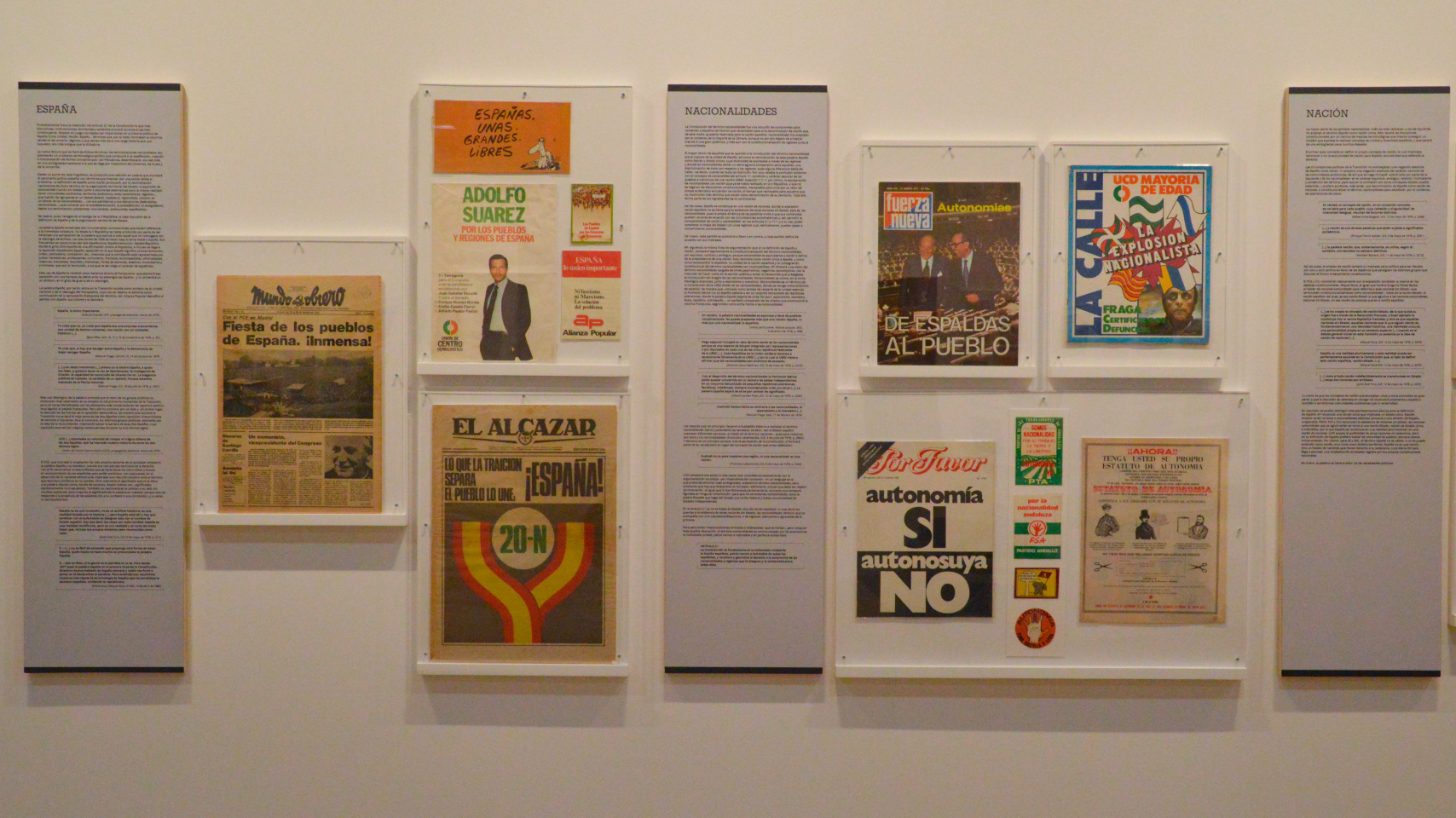 Exposición "Lengua y Política. La transición española a la democracia"