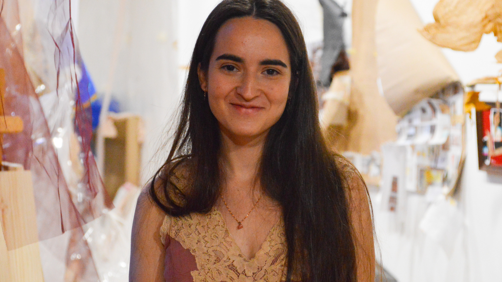 Lucía García Sánchez, autora de la exposición 'Ruinas en danza'