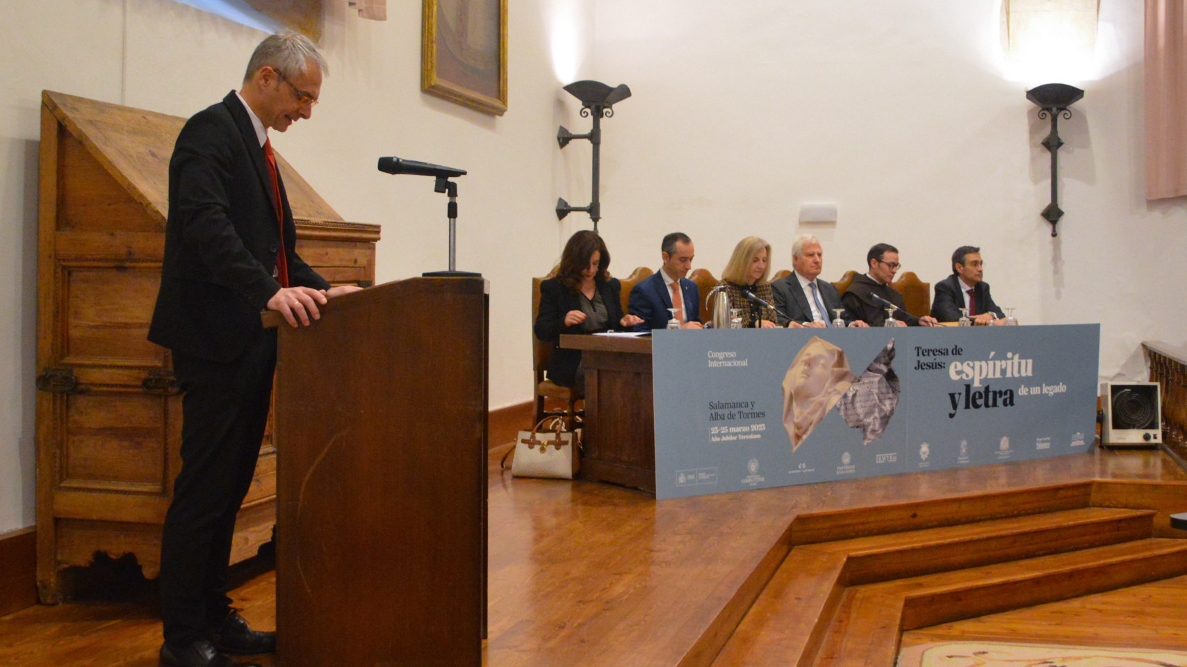 Inauguración congreso internacional: Teresa de Jesús: Espíritu y Letra de un Legado