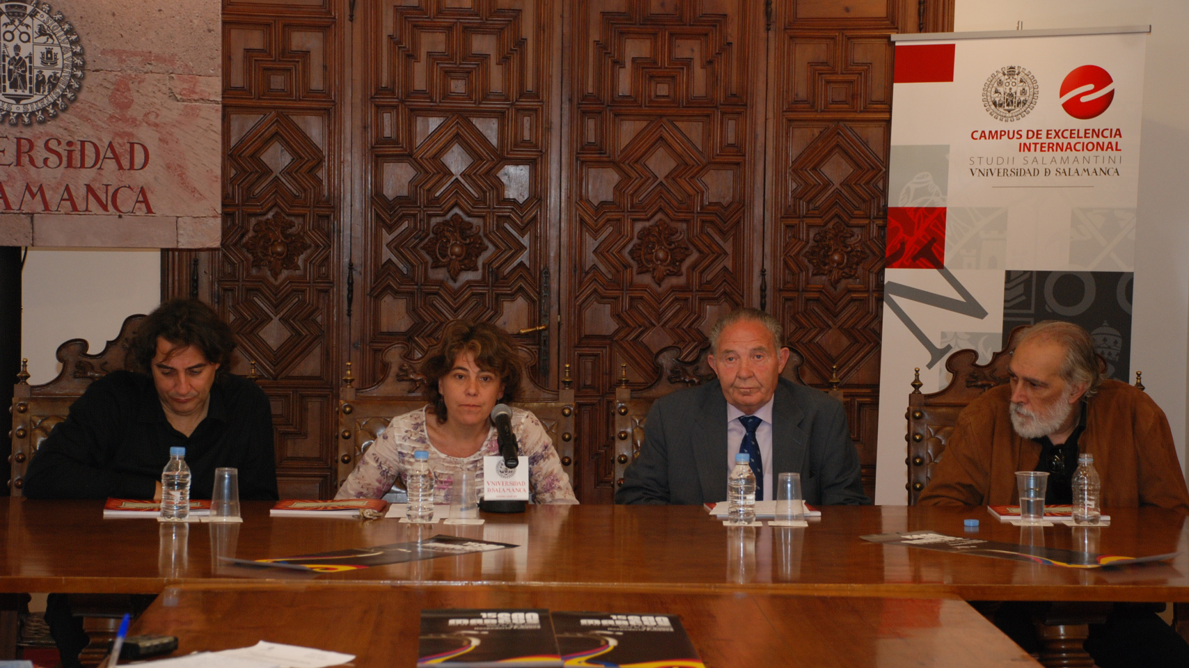 Un momento de la rueda de prensa de presentación de los premios