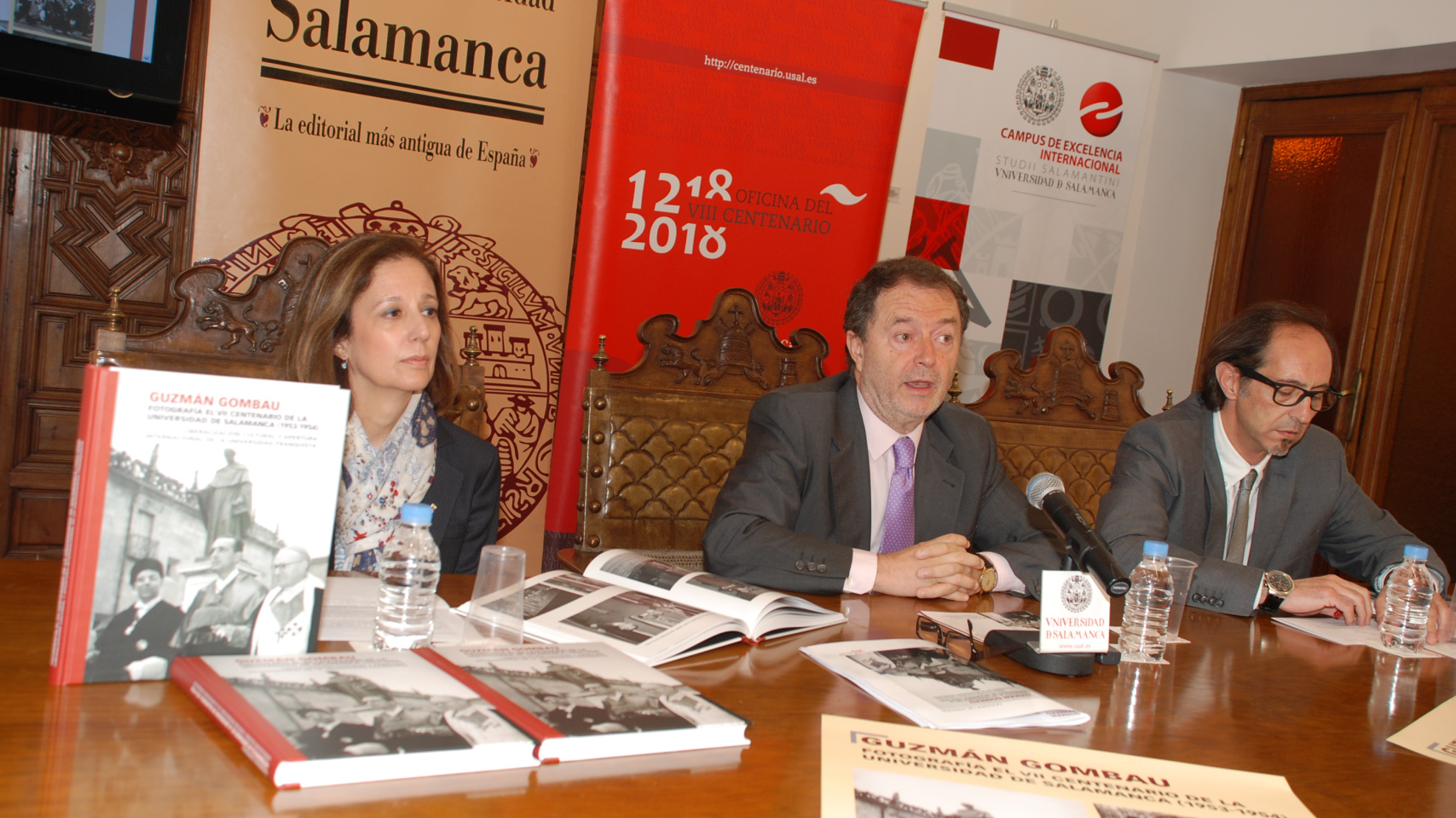 Un momento de la rueda de prensa