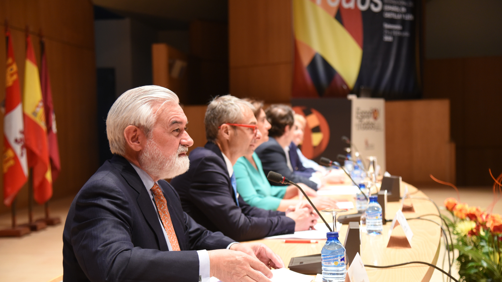 Instate del acto inaugural celebrado en el Palacio de Congresos