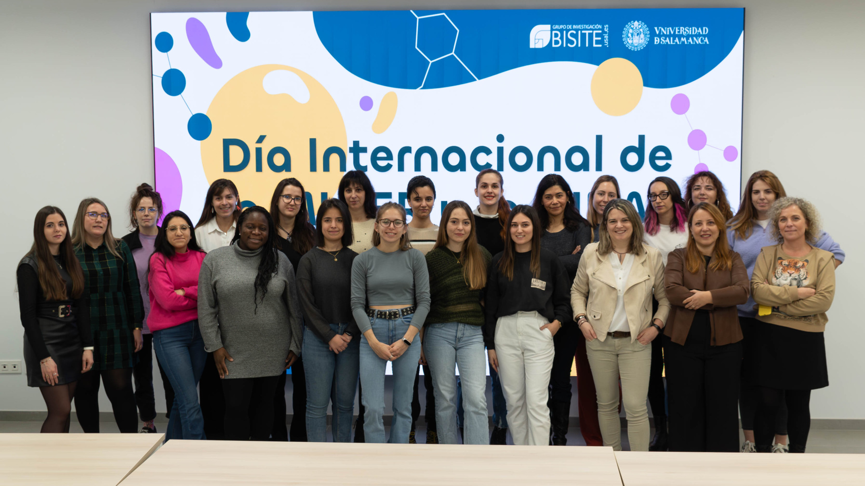 El Grupo BISITE de la Universidad de Salamanca se suma a los actos conmemorativos del Día Internacional de la Mujer y la Niña en la Ciencia