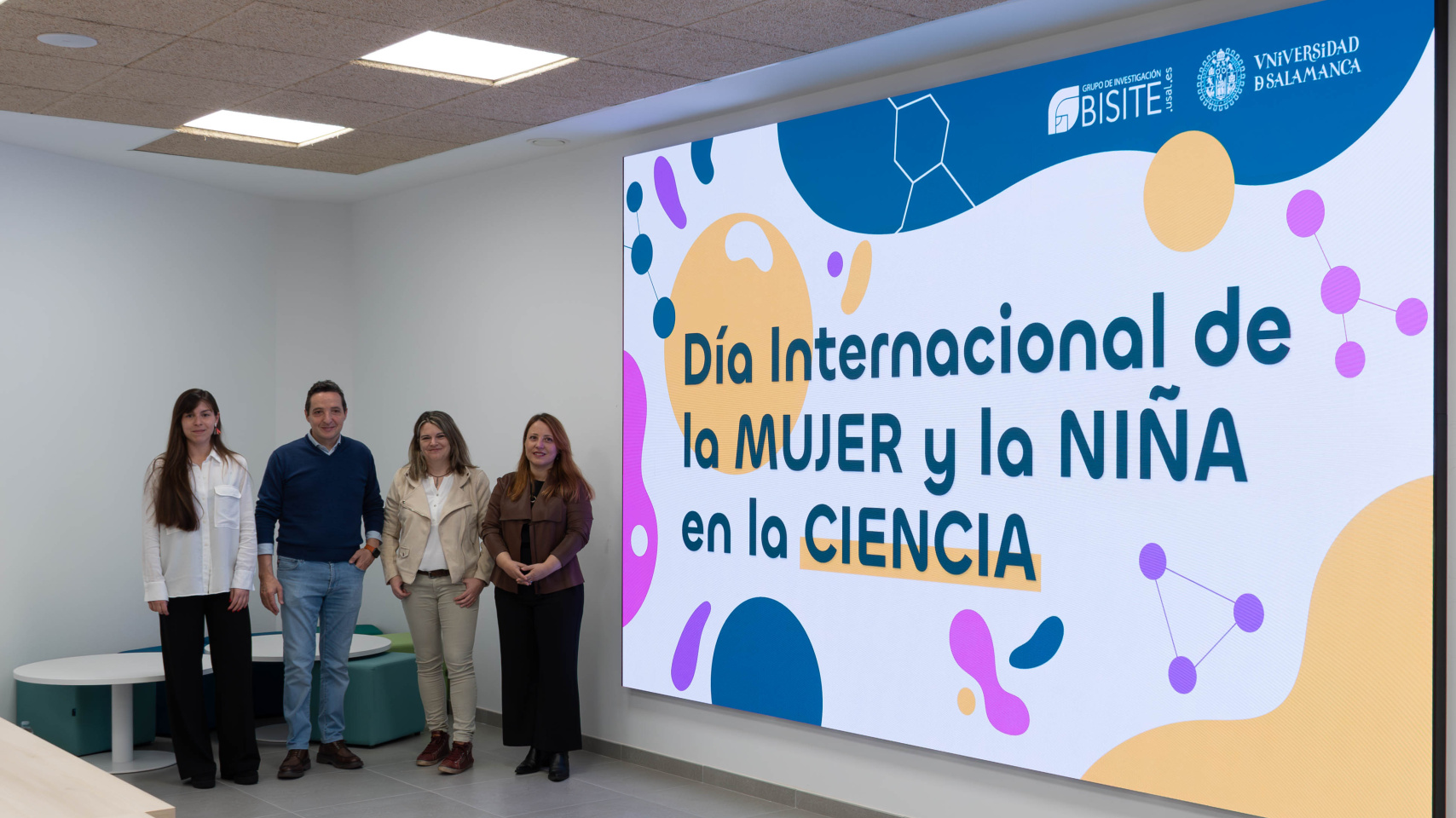 El Grupo BISITE de la Universidad de Salamanca se suma a los actos conmemorativos del Día Internacional de la Mujer y la Niña en la Ciencia