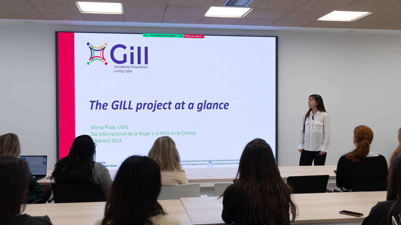 El Grupo BISITE de la Universidad de Salamanca se suma a los actos conmemorativos del Día Internacional de la Mujer y la Niña en la Ciencia