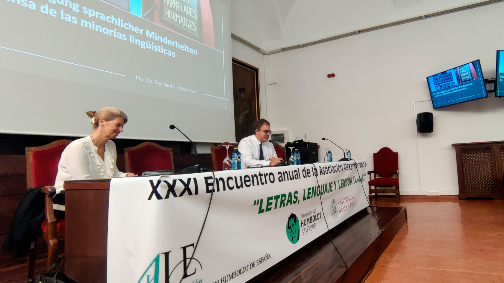 El rector inaugura el XXXI Encuentro anual de la Asociación Alexander Von Humboldt ‘Letras, Lenguaje y Lengua’