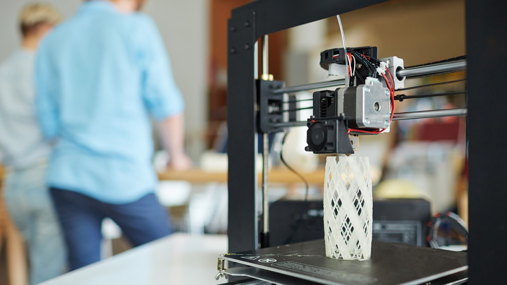 Impresora 3D del FABLAB de la Universidad de Salamanca