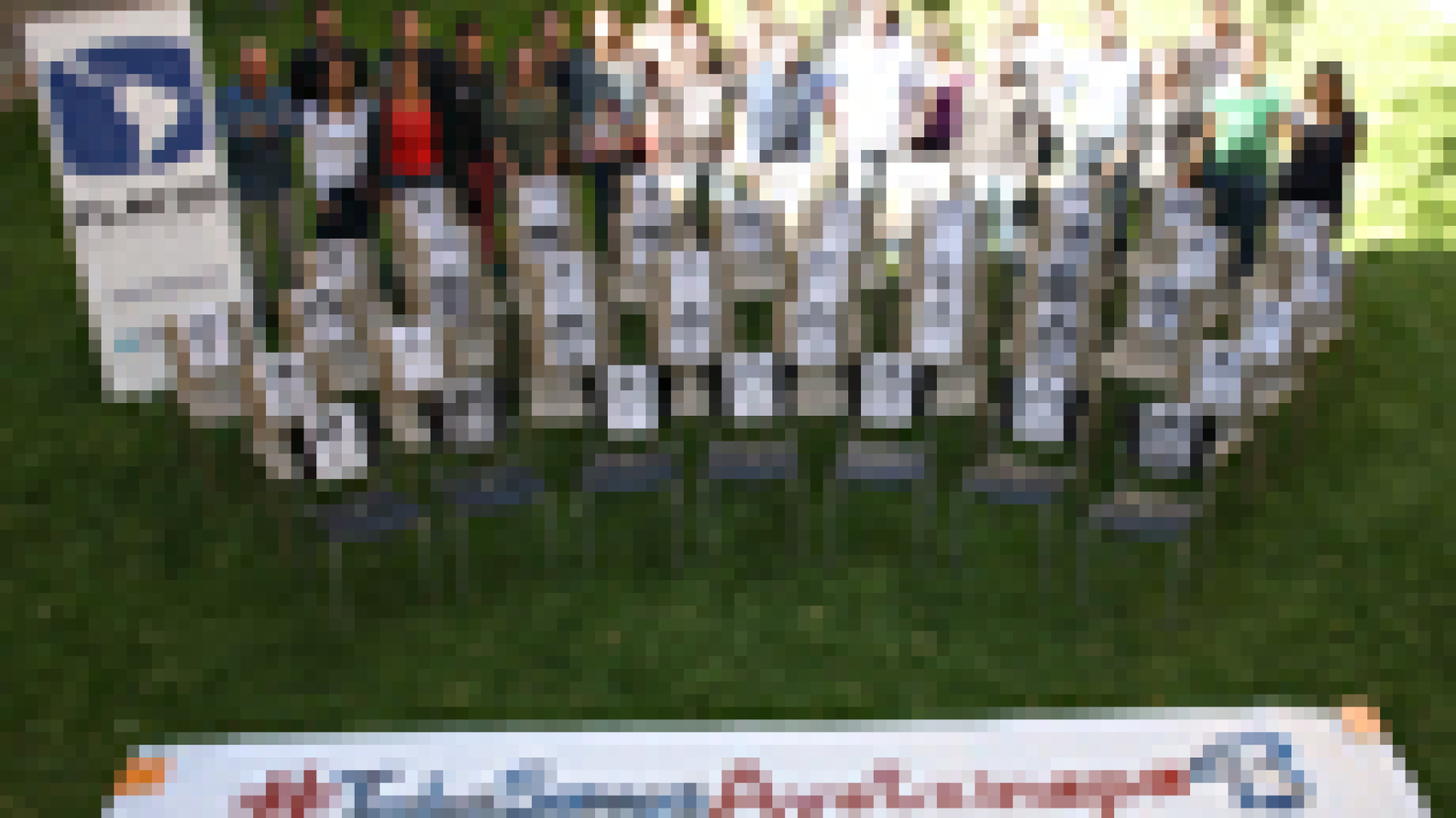 Foto de familia al finalizar la solemne ceremonia.