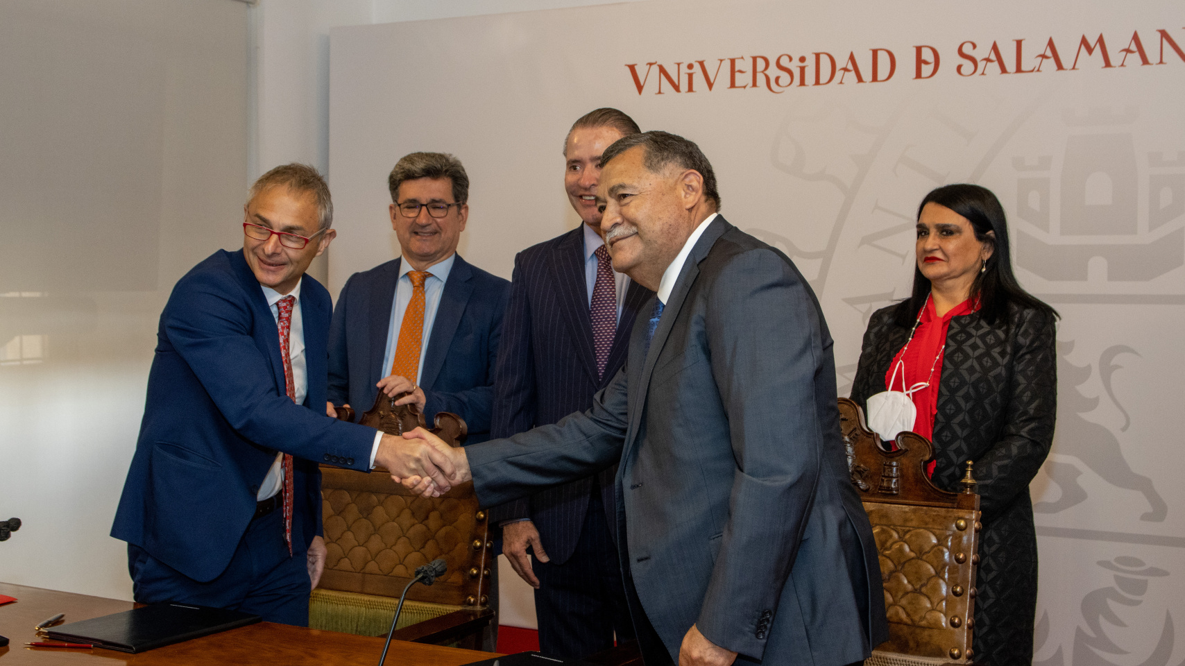 Ricardo Rivero, Quirino Ordaz y Santos Guzmán