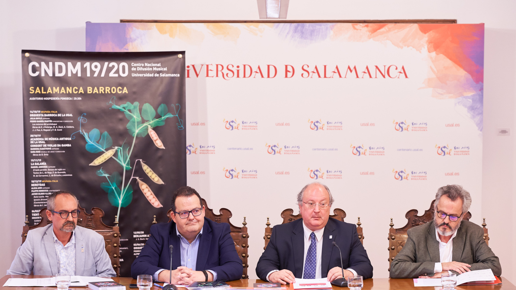 El Centro Nacional de Difusión Musical y la Universidad de Salamanca presentan la séptima edición de Salamanca Barroca