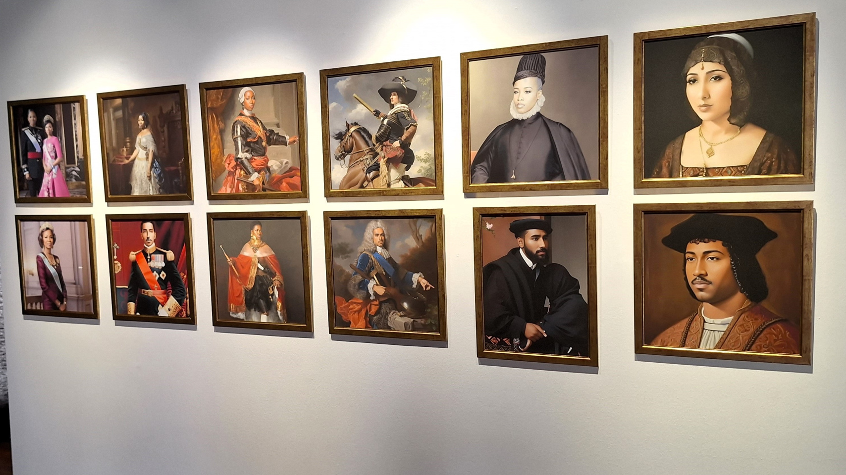 Galería de Reinas y Reyes de España