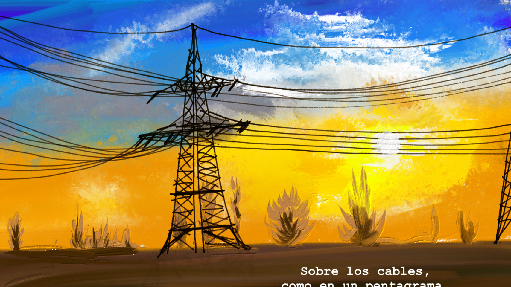 Haiku ilustrado sol sostenido (mención especial)